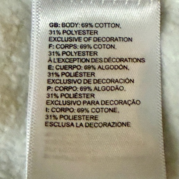 EUC: The North Face Men’s XL White Hoodie Never Stop Exploring Logo Sweatshirt - Picture 9 of 14